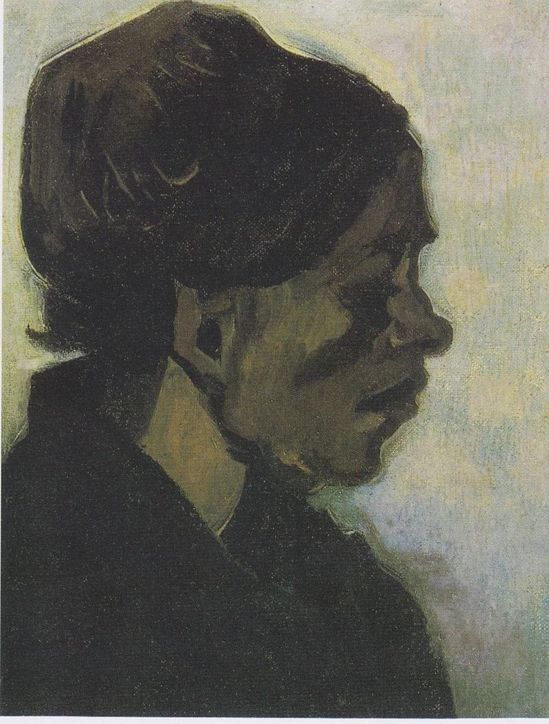  264-Vincent van Gogh-Testa di donna - Kröller-Müller Museum, Otterlo  